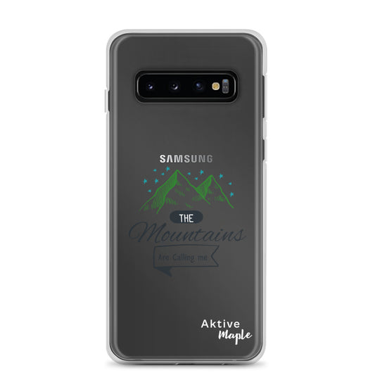 Mountain Clear Case for Samsung
